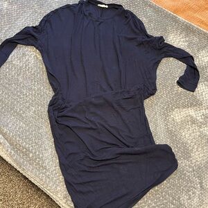 Ingrid and Isabel long sleeved asymmetrical dress